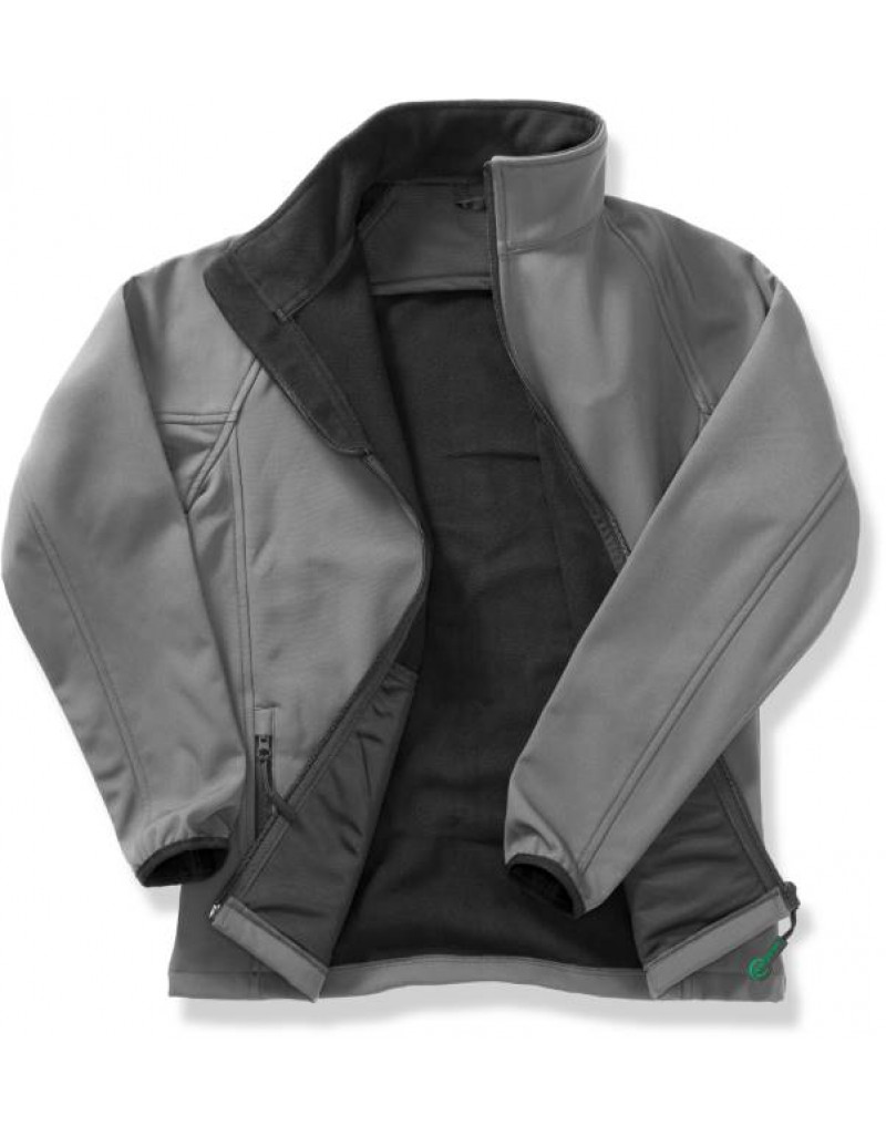 Jachetă softshell cu 2 straturi pentru femei, imprimabilă